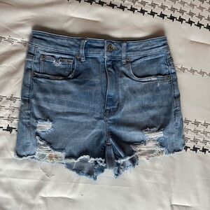 American Eagle Denim Blue Women's Shorts